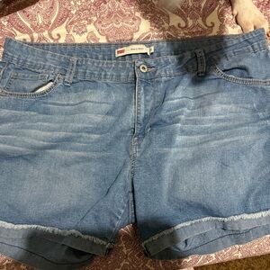 Levi's Women's Light Blue Jean Shorts
